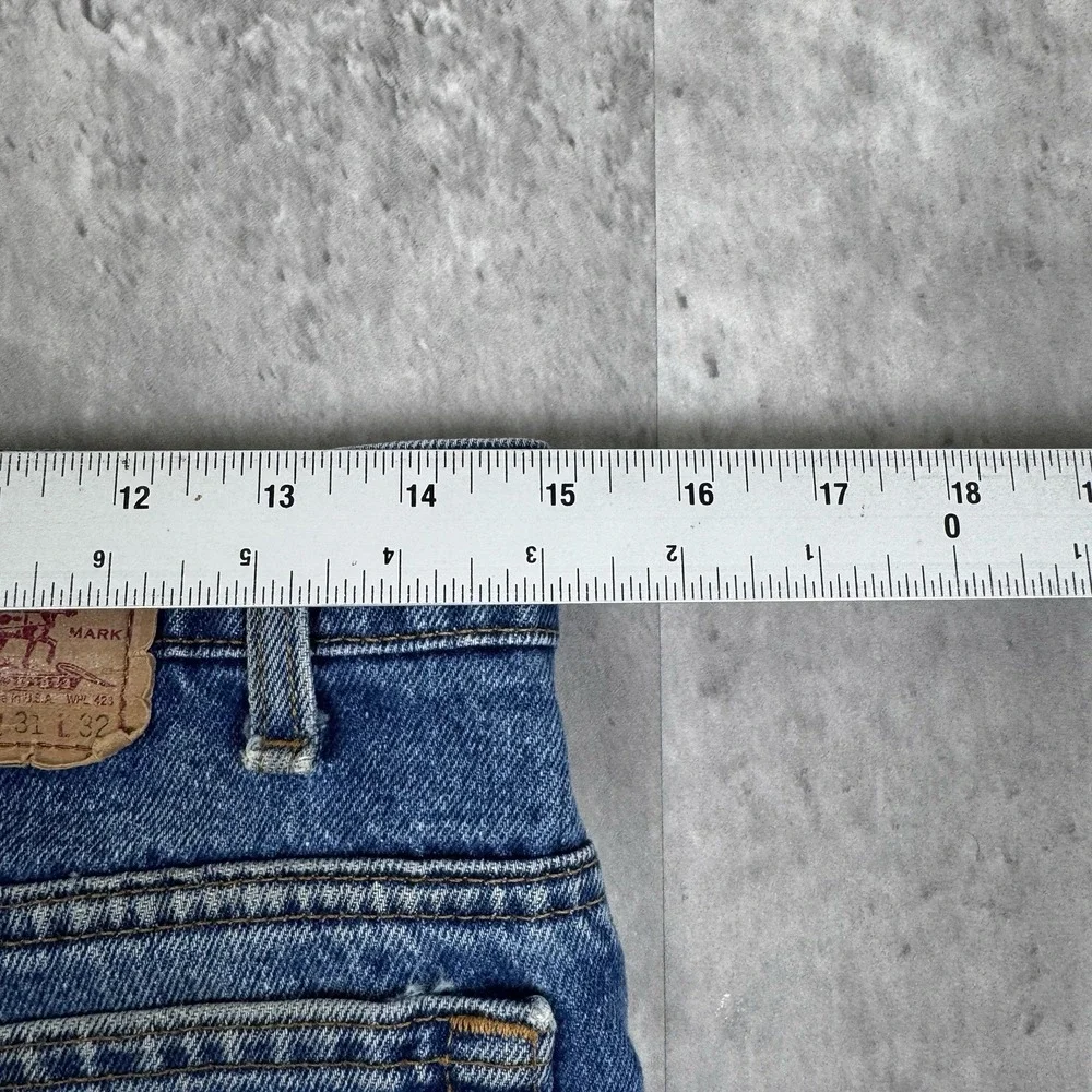 Vintage Levis 517 Jeans Mens 31x32 (30x30) Blue Denim Bootcut Made In USA 80s